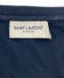 中古・古着 Saint Laurent Paris (サンローランパリ) ブラッドラスター プリントTシャツ ブラック サイズ:S：7000円