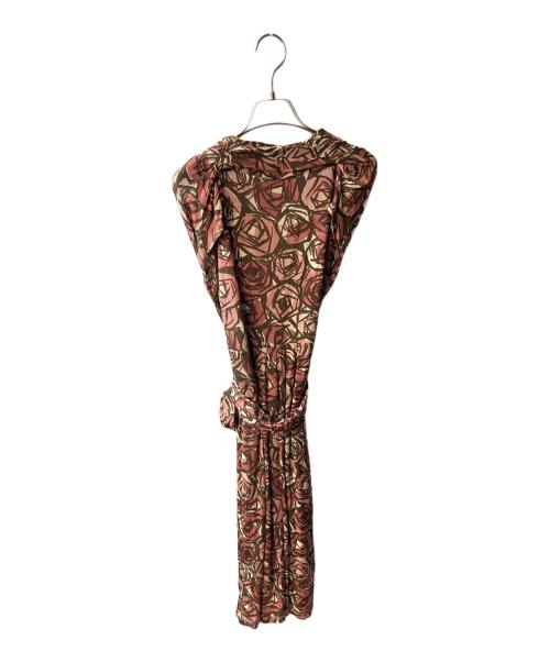 Max Mara Studio（マックスマーラ ストゥディオ）MAX MARA STUDIO (マックスマーラ ストゥディオ) ノースリーブワンピース ブラウン サイズ:Sの古着・服飾アイテム