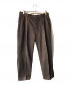 NEATニート）の古着「2タックパンツ」｜ブラウン