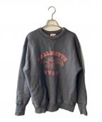 WAREHOUSEウエアハウス）の古着「プリントスウェット」｜チャコールグレー