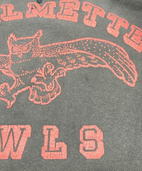 WAREHOUSE（ウエアハウス）WAREHOUSE (ウエアハウス) プリントスウェット チャコールグレー サイズ:40の古着・服飾アイテム