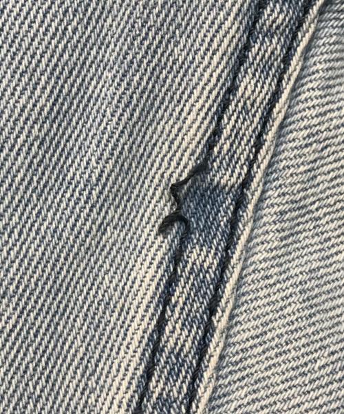 FENDI（フェンディ）FENDI (フェンディ) ズッカ柄切替デニムパンツ インディゴ サイズ:W29の古着・服飾アイテム