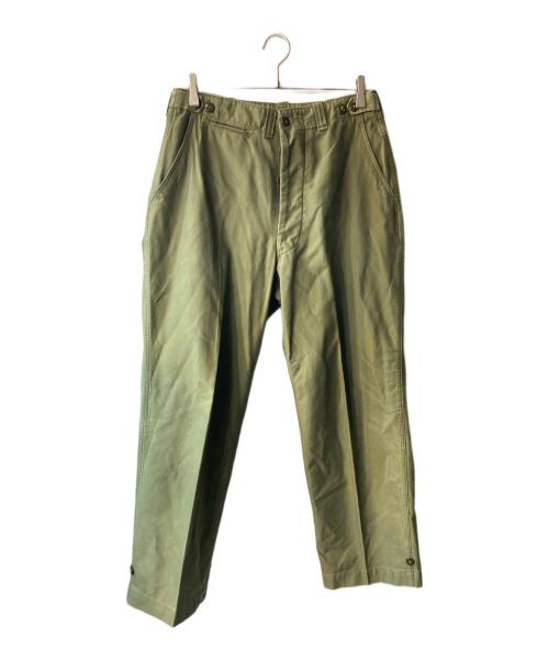 US ARMY（ユーエスアーミー）US ARMY (ユーエスアーミー) Trousers,Field,Cotton O.D. M-４３ カーキ サイズ:ｻｲｽﾞ不明の古着・服飾アイテム