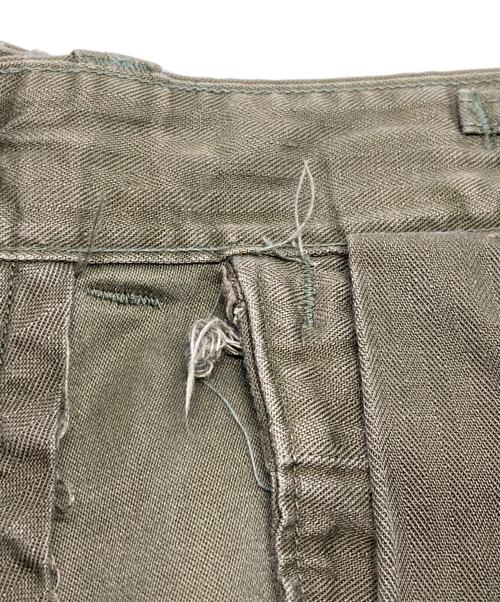 US ARMY（ユーエスアーミー）US ARMY (ユーエスアーミー) Trousers,Field,Cotton O.D. M-４３ カーキ サイズ:ｻｲｽﾞ不明の古着・服飾アイテム