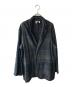Yarmo（ヤーモ）の古着「Check Work Jacket」｜ネイビー×グレー