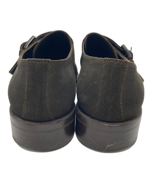 GIORGIO ARMANI（ジョルジョアルマーニ）GIORGIO ARMANI (ジョルジョアルマーニ) ダブルモンクストラップシューズ ブラウン サイズ:25.5㎝の古着・服飾アイテム