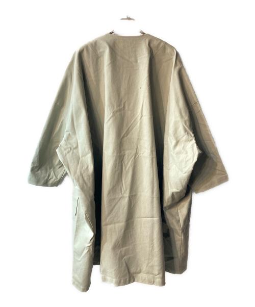 mizuiro-ind（ミズイロインド）mizuiro-ind (ミズイロインド) crew neck wide CT コート グリーン サイズ:freeの古着・服飾アイテム