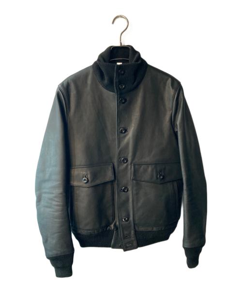 wjk（ダブルジェイケー）wjk (ダブルジェイケー) フライトジャケット ブラック サイズ:Mの古着・服飾アイテム