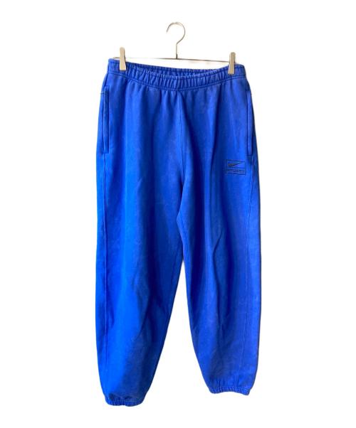 NIKE（ナイキ）NIKE (ナイキ) stussy (ステューシー) Acid Wash Fleece Pant ブルー サイズ:Sの古着・服飾アイテム