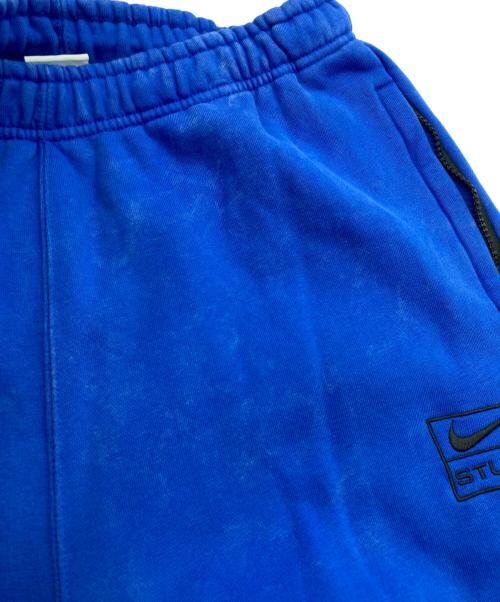 NIKE（ナイキ）NIKE (ナイキ) stussy (ステューシー) Acid Wash Fleece Pant ブルー サイズ:Sの古着・服飾アイテム