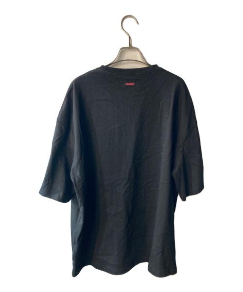 genzai（ゲンザイ）genzai (ゲンザイ) 刺繍Tシャツ ブラック サイズ:Lの古着・服飾アイテム