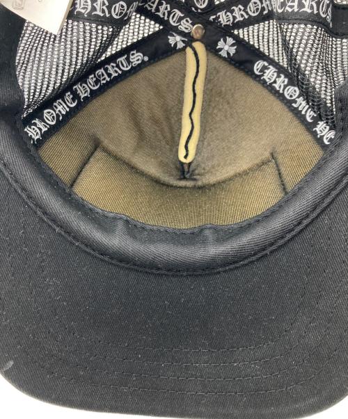 CHROME HEARTS（クロムハーツ）CHROME HEARTS (クロムハーツ) トラッカーキャップ ブラック サイズ:53-60の古着・服飾アイテム