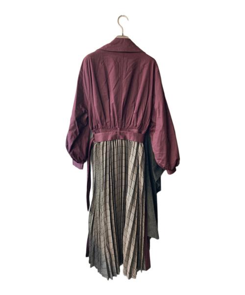 Belle vintage（ベル ヴィンテージ）belle vintage (ベル ヴィンテージ) ドッキングコート ボルドー サイズ:free 未使用品の古着・服飾アイテム