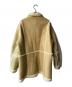6(ROKU) BEAUTY&YOUTH (ロク ビューティーアンドユース) FAKE LEATHER BOA JACKET COAT ベージュ サイズ:38：11000円