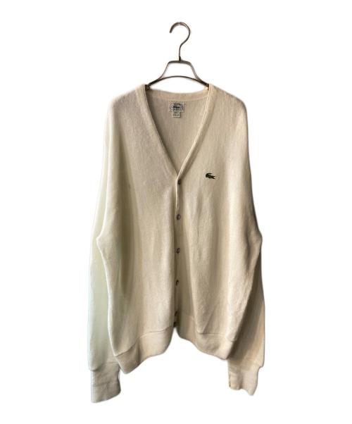 IZOD LACOSTE（アイゾッド ラコステ）IZOD LACOSTE (アイゾッド ラコステ) カーディガン ホワイト サイズ:Lの古着・服飾アイテム