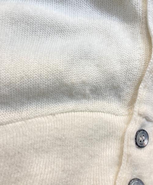IZOD LACOSTE（アイゾッド ラコステ）IZOD LACOSTE (アイゾッド ラコステ) カーディガン ホワイト サイズ:Lの古着・服飾アイテム