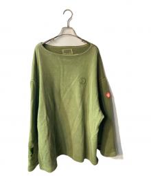 C.E（シーイー）の古着「OVERDYE DOUBLE FACE SLEEVE」｜グリーン