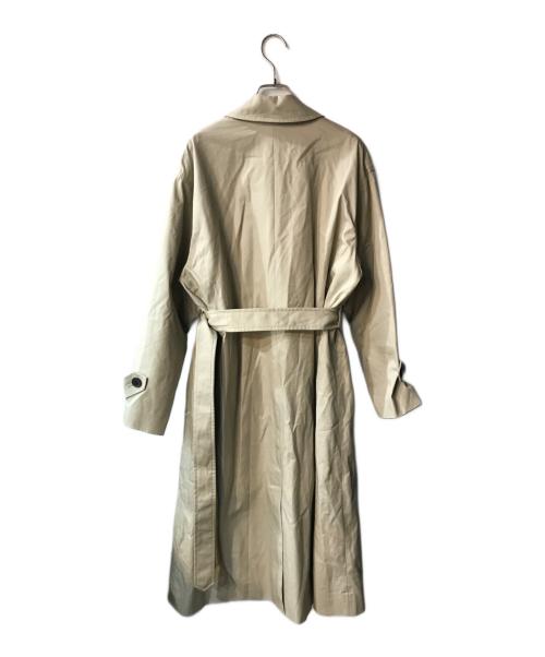 Mila Owen（ミラオーウェン）Mila Owen (ミラオーウェン) コットンシャンブレーオーバートレンチコート ベージュ サイズ:S 未使用品の古着・服飾アイテム