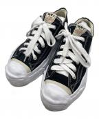Maison MIHARA YASUHIROメゾン ミハラ ヤスヒロ）の古着「HANK ORIGINAL SOLE CANVAS LOW-TOP SN」｜ブラック