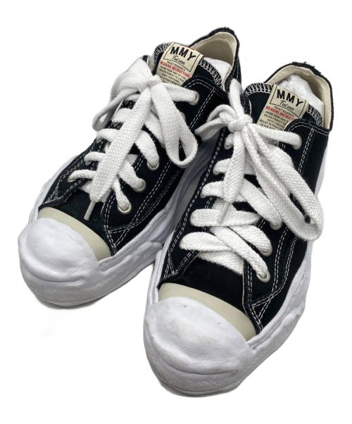 Maison MIHARA YASUHIRO（メゾン ミハラ ヤスヒロ）Maison MIHARA YASUHIRO (メゾン ミハラ ヤスヒロ) HANK ORIGINAL SOLE CANVAS LOW-TOP SN ブラック サイズ:26.5㎝の古着・服飾アイテム