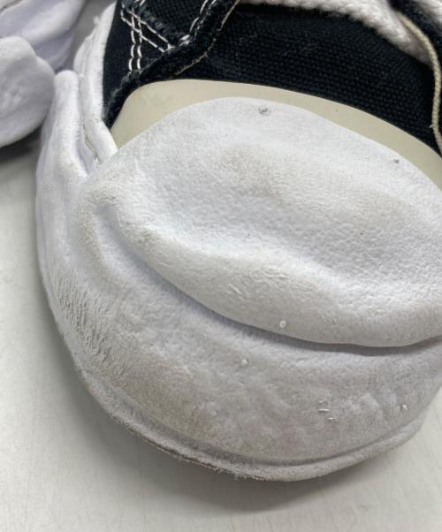 Maison MIHARA YASUHIRO（メゾン ミハラ ヤスヒロ）Maison MIHARA YASUHIRO (メゾン ミハラ ヤスヒロ) HANK ORIGINAL SOLE CANVAS LOW-TOP SN ブラック サイズ:26.5㎝の古着・服飾アイテム