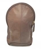 PORTERポーター）の古着「FRANK SLING SHOULDER BAG」｜ブラウン