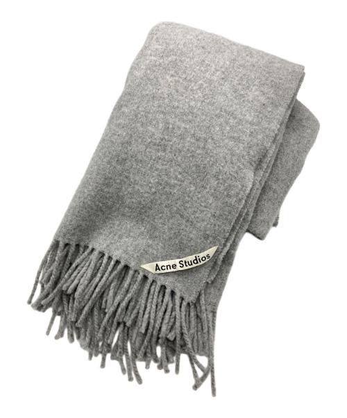 Acne studios（アクネ ストゥディオズ）ACNE STUDIOS (アクネ ストゥディオス) マフラー グレーの古着・服飾アイテム