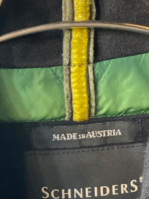 schneiders（シュナイダー）SCHNEIDERS (シュナイダー) カシミヤ混コート ブラック サイズ:50の古着・服飾アイテム