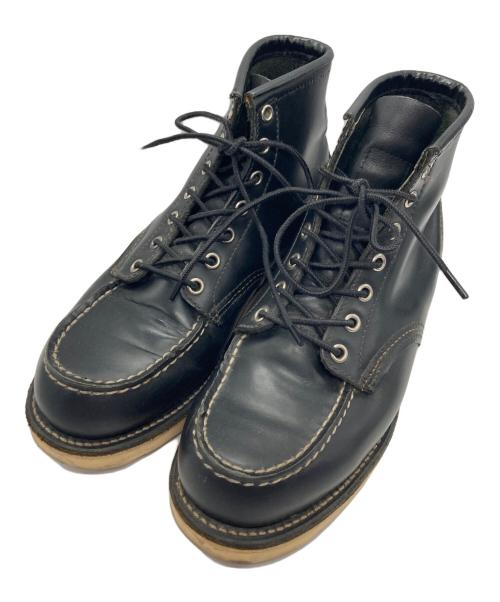 RED WING（レッドウィング）RED WING (レッドウィング) 6inch CLASSIC MOC TOE ブラック サイズ:7Eの古着・服飾アイテム