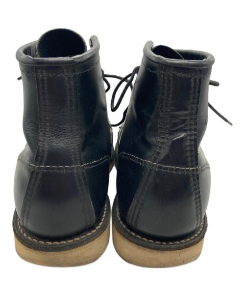 RED WING（レッドウィング）RED WING (レッドウィング) 6inch CLASSIC MOC TOE ブラック サイズ:7Eの古着・服飾アイテム