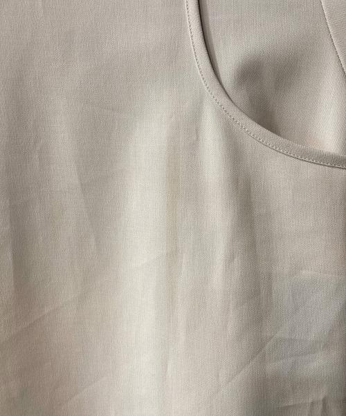 AKIKOAOKI（アキコアオキ）AKIKOAOKI (アキコアオキ) レイヤードワンピース ベージュ サイズ:ｻｲｽﾞ表記無の古着・服飾アイテム