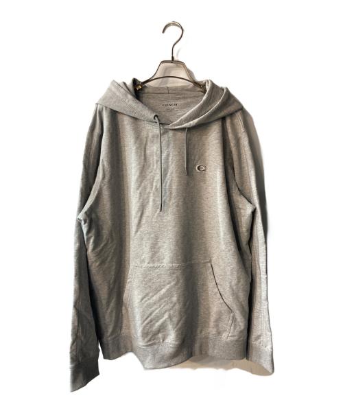 COACH（コーチ）COACH (コーチ) ラウンジ フーディー グレー サイズ:XLの古着・服飾アイテム