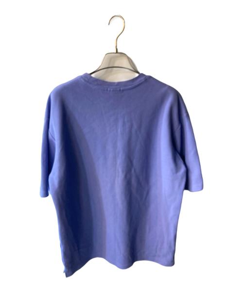 LACOSTE（ラコステ）LACOSTE (ラコステ) BEAUTY&YOUTH (ビューティーアンドユース) 別注 EXCLUSIVE EDIRION 1 TONE Tee ブルー サイズ:3の古着・服飾アイテム