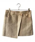 Acne studiosアクネ ストゥディオス）の古着「ヘンプスカート」｜ベージュ