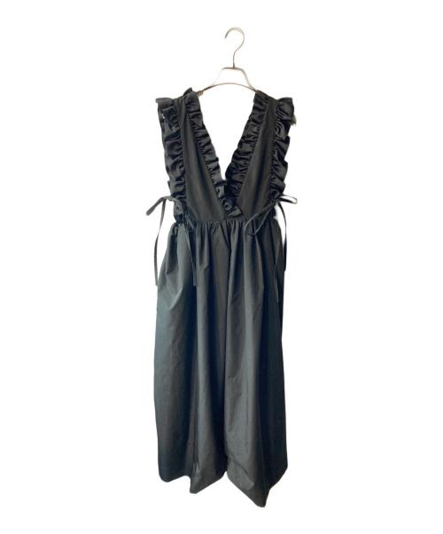 Bibiy.（ビビィ）Bibiy. (ビビィ) フリルワンピース ブラック サイズ:free 未使用品の古着・服飾アイテム