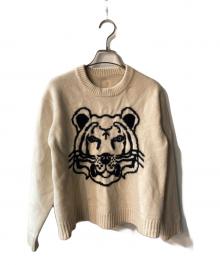 KENZO（ケンゾー）の古着「ニット」｜アイボリー