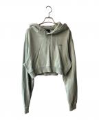 KITHキス）の古着「スモールボックスロゴパーカー」｜グリーン