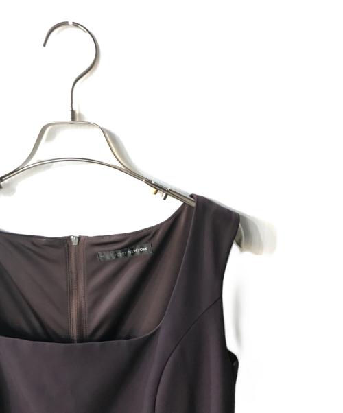 FOXEY NEWYORK（フォクシーニューヨーク）FOXEY NEWYORK (フォクシーニューヨーク) レディエンパイアワンピース ボルドー サイズ:40の古着・服飾アイテム