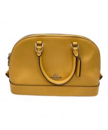 COACH（コーチ）の古着「ハンドバッグ」｜イエロー