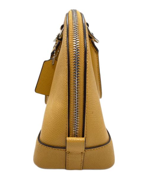 COACH（コーチ）COACH (コーチ) ハンドバッグ イエローの古着・服飾アイテム