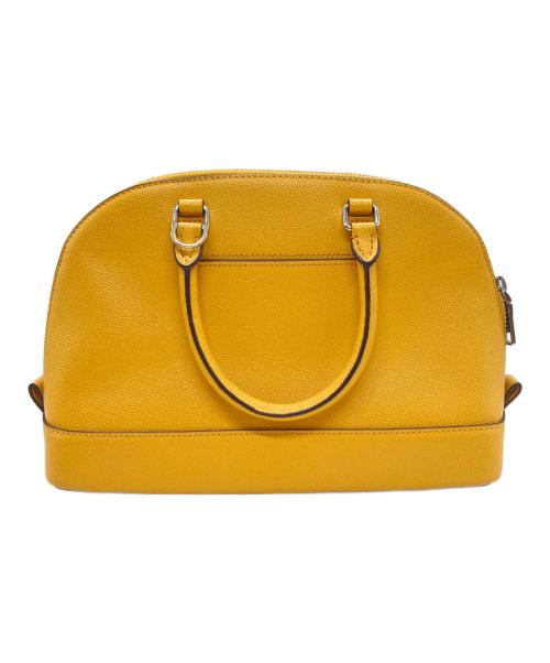 COACH（コーチ）COACH (コーチ) ハンドバッグ イエローの古着・服飾アイテム