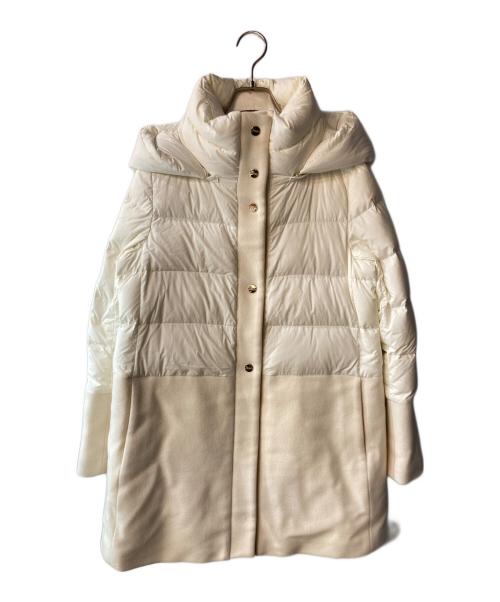 HERNO（ヘルノ）HERNO (ヘルノ) ダウン切替コート ホワイト サイズ:42の古着・服飾アイテム