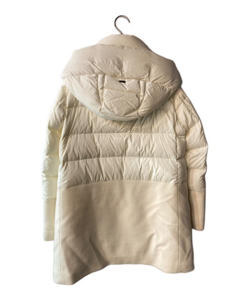 HERNO（ヘルノ）HERNO (ヘルノ) ダウン切替コート ホワイト サイズ:42の古着・服飾アイテム