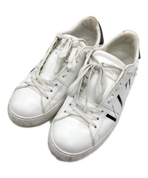 VALENTINO GARAVANI（ヴァレンティノ・ガラヴァーニ）VALENTINO GARAVANI (ヴァレンティノ・ガラヴァーニ) Open Low スニーカー ホワイト サイズ:36の古着・服飾アイテム