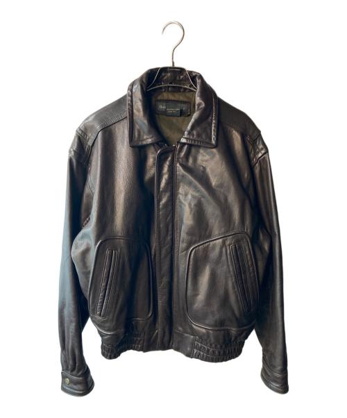 BANANA REPUBLIC（バナナリパブリック）BANANA REPUBLIC (バナナリパブリック) レザーブルゾン ブラウン サイズ:Mの古着・服飾アイテム