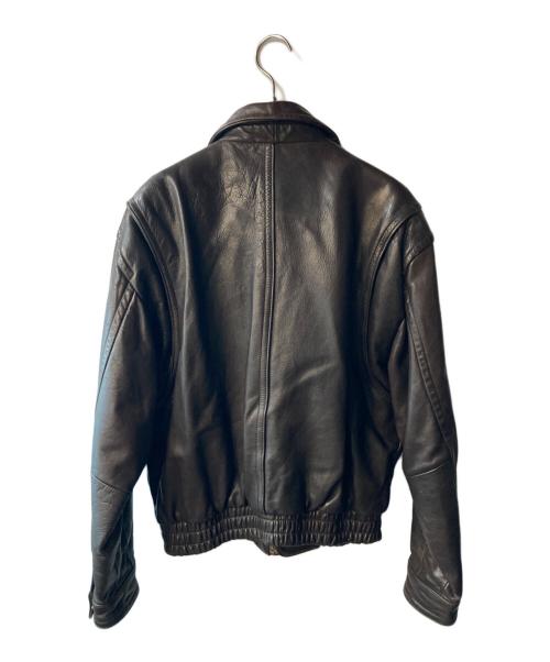 BANANA REPUBLIC（バナナリパブリック）BANANA REPUBLIC (バナナリパブリック) レザーブルゾン ブラウン サイズ:Mの古着・服飾アイテム
