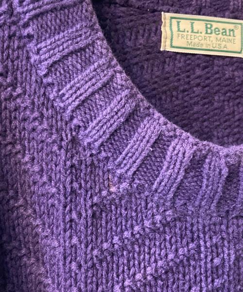 L.L.Bean（エルエルビーン）L.L.Bean (エルエルビーン) ニット ネイビー サイズ:Lの古着・服飾アイテム