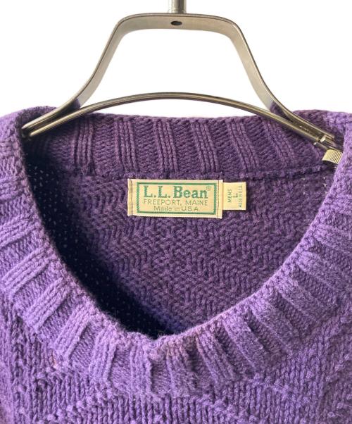 L.L.Bean（エルエルビーン）L.L.Bean (エルエルビーン) ニット ネイビー サイズ:Lの古着・服飾アイテム