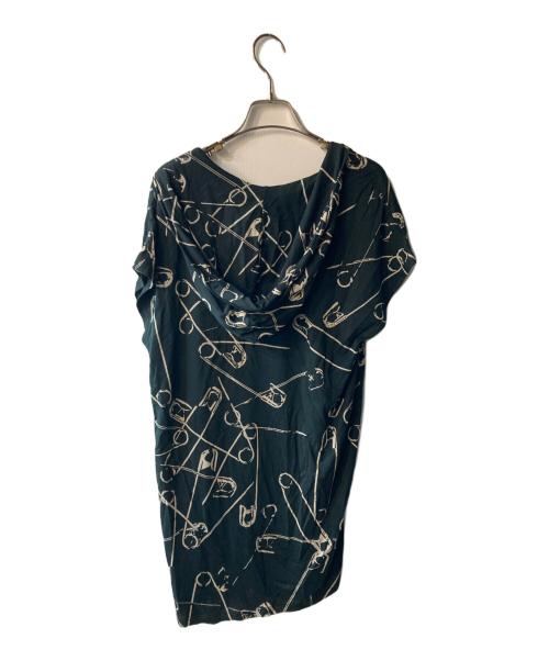 Hysteric Glamour（ヒステリックグラマー）Hysteric Glamour (ヒステリックグラマー) ピンモチーフフーディ ブラック サイズ:free 未使用品の古着・服飾アイテム