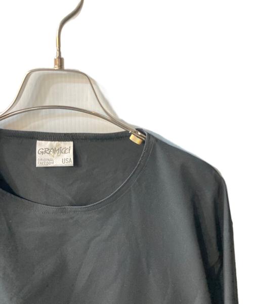 GRAMICCI（グラミチ）GRAMICCI (グラミチ) FREAK'S STORE (フリークスストア) 別注シームレスプルオーバー ブラック サイズ:Ｓの古着・服飾アイテム